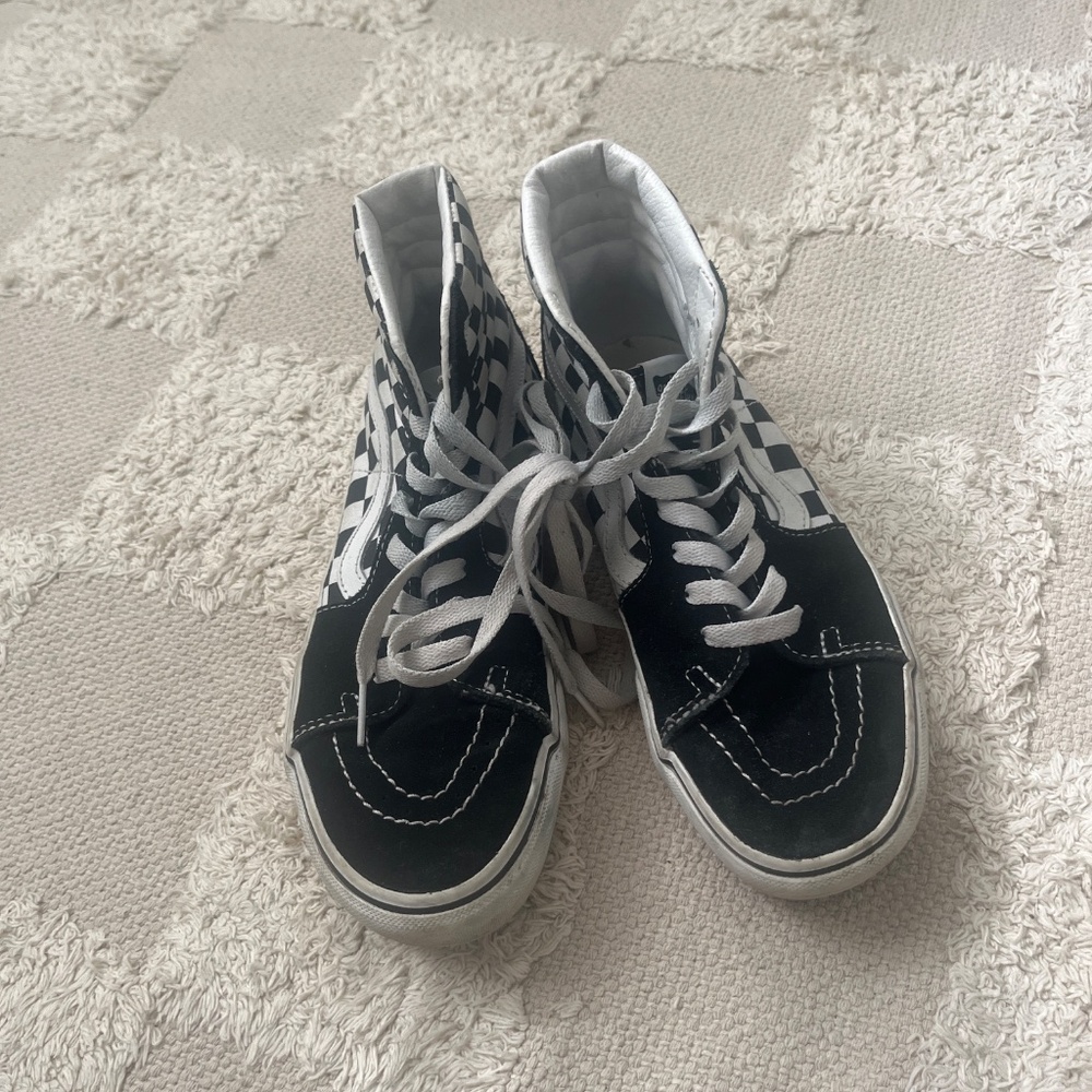 Checkered Platform Vans - Picture 2 of 5